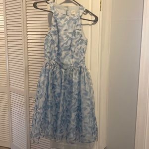 Light blue and cream. Disney line.  Beautiful spot free worn 1x